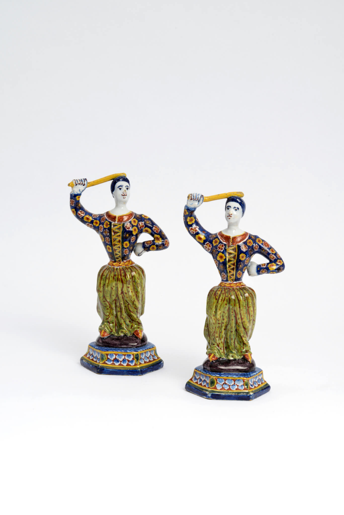 polychrome antique dervishes