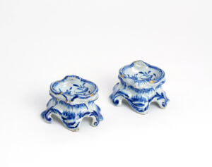 Delf Blue Ceramic Salt Cellars