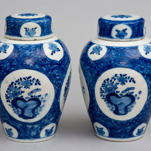 Blue And White Antique Delftware
