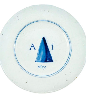 D1806. Blue And White Plate
