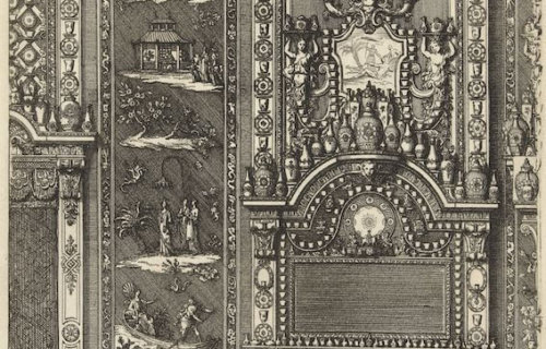 Daniel Marot, Rijksmuseum, Amsterdam Garniture Delftware