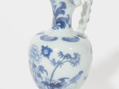Delftware Antique Blue And White Ewer