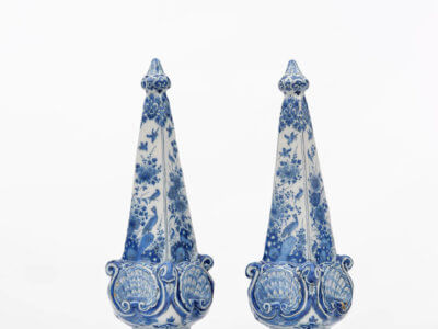 Delftware Obelisks Ceramic