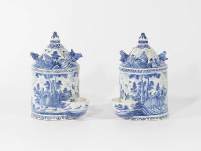 Water Dispensers Delftware Antique Dutch Pottery