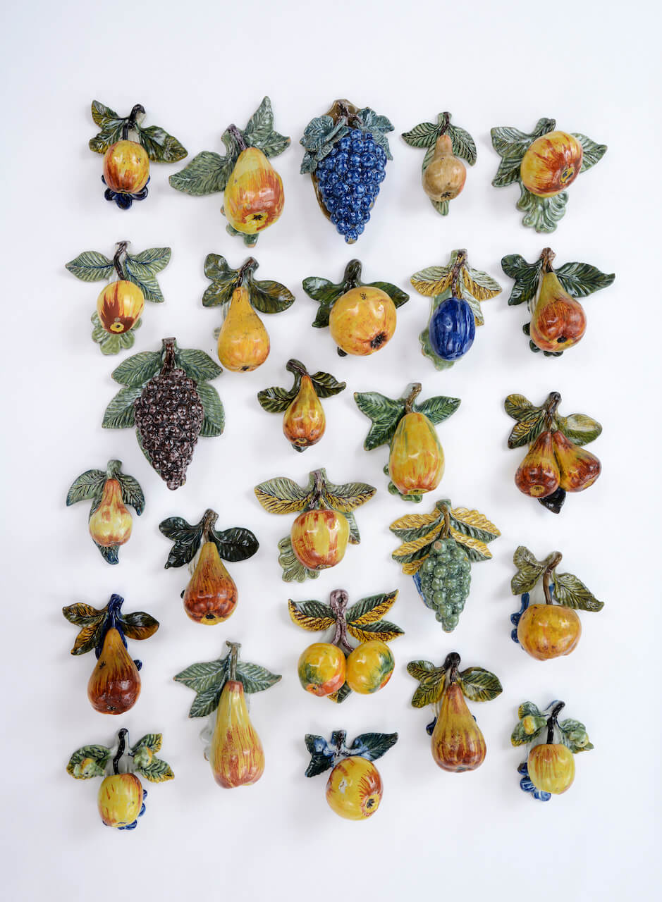 1948. A Collection of Models of Fruit