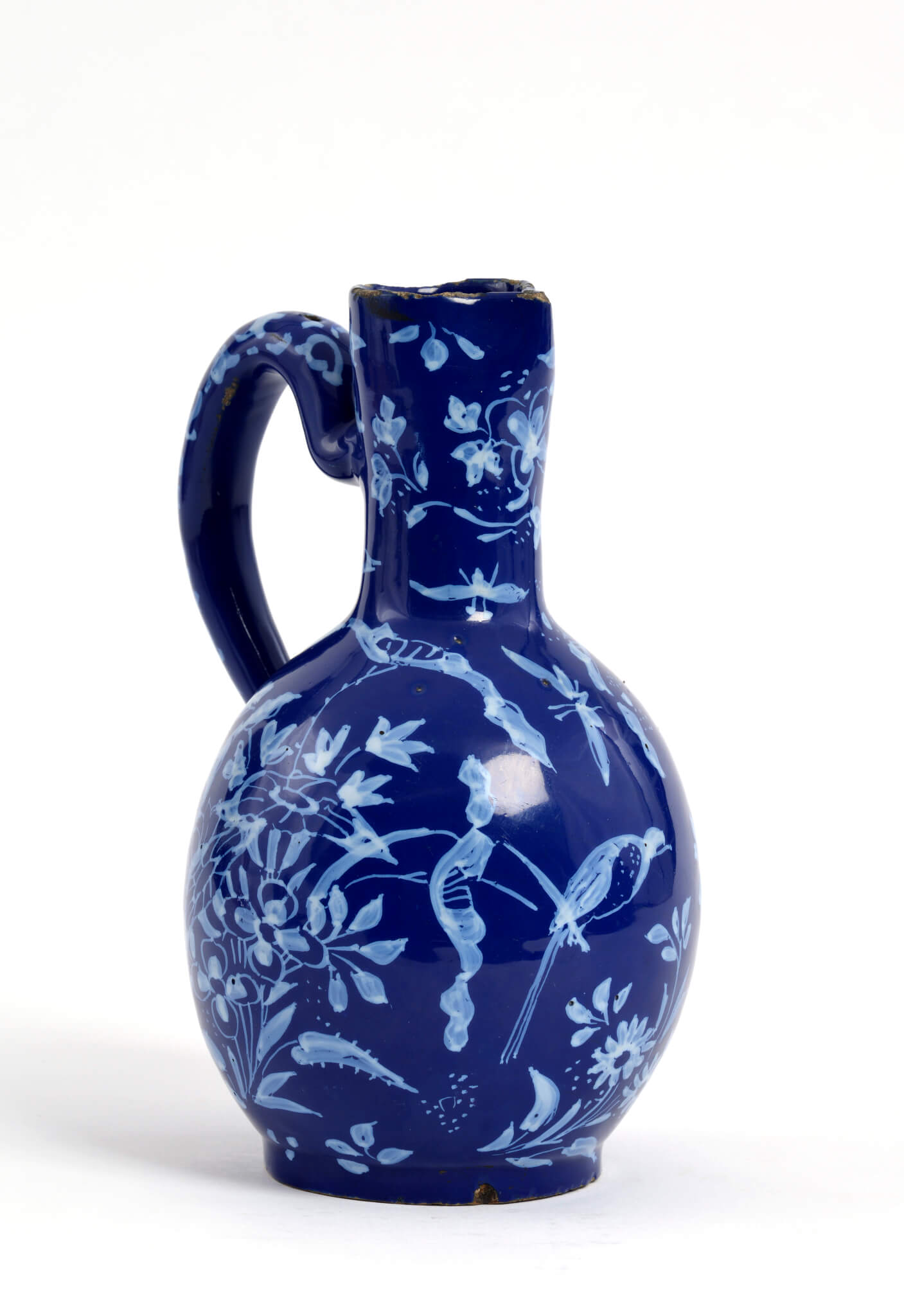 D1723 Persian blue ewer Delftware D1723 Persian blue ewer Delftware