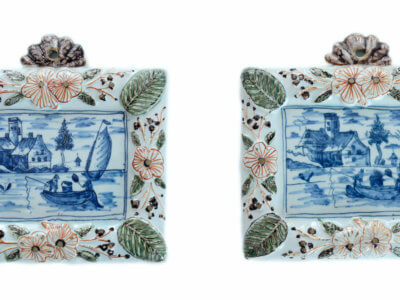 Polychrome Delftware Plaques