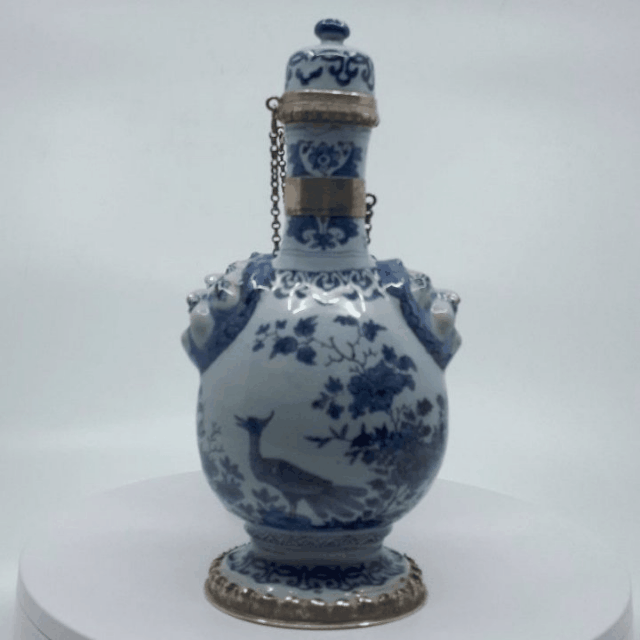 Delftware pilgrim bottles Delftware pilgrim bottles