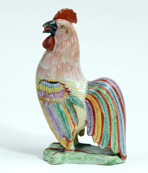 Polychrome cockerel