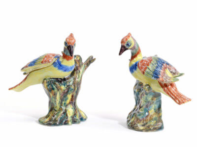 Delftware Bird Boxes