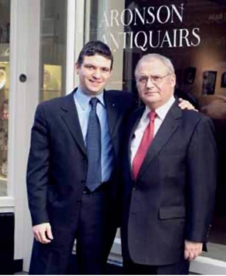 Robert (1970) And His Father Dave Aronson (1946-2007) In 2006