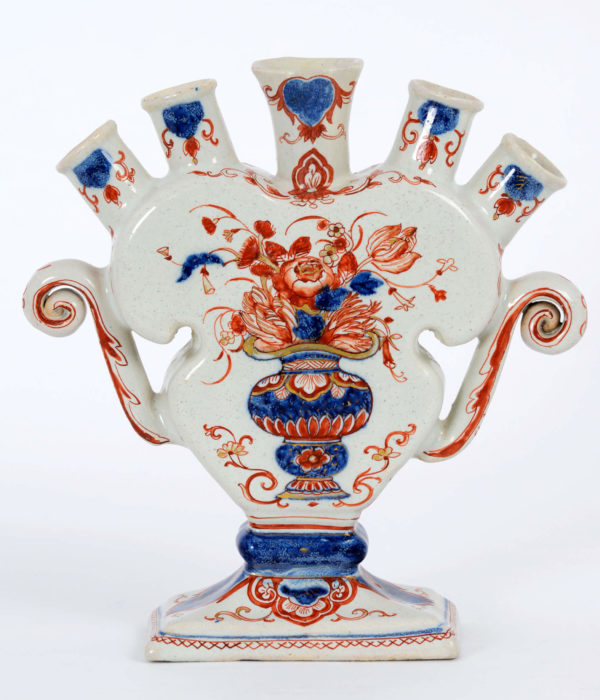 1918 Delftware tulipvase