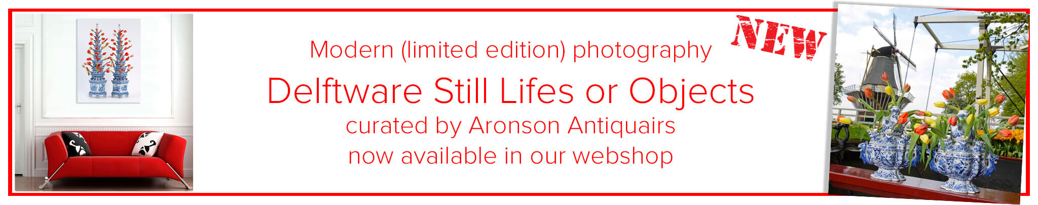 Modern Delftware Photography banner