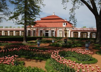 Monplaisir Palace, Peterhof, St. Petersburg