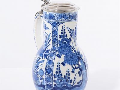 D2133 Blue And White Jug