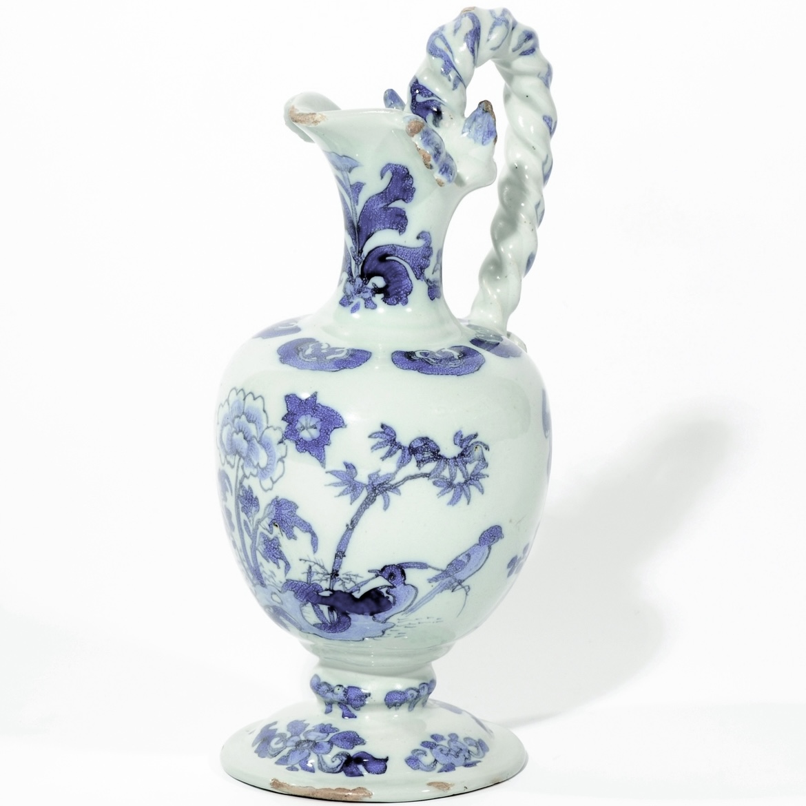 Blue and White Delftware Ewer
