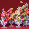 Delftware Flower Vases