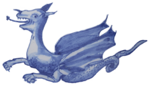 Delftware Dragon