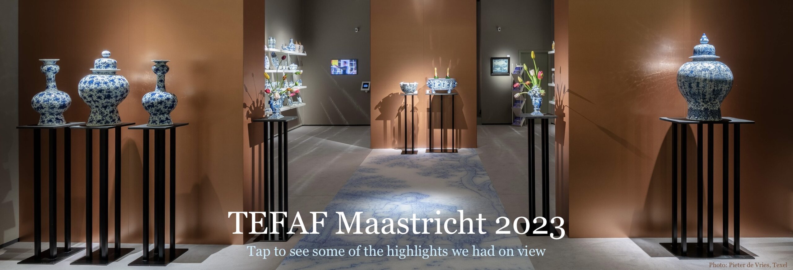 View of stand at TEFAF Maastricht 2023