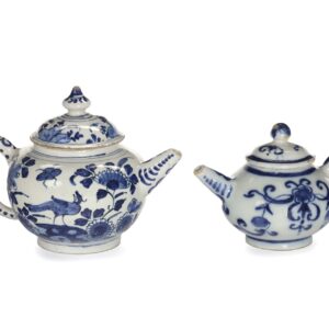 Two Blue And White Delftware Teapots, Object Of The Month June 2023