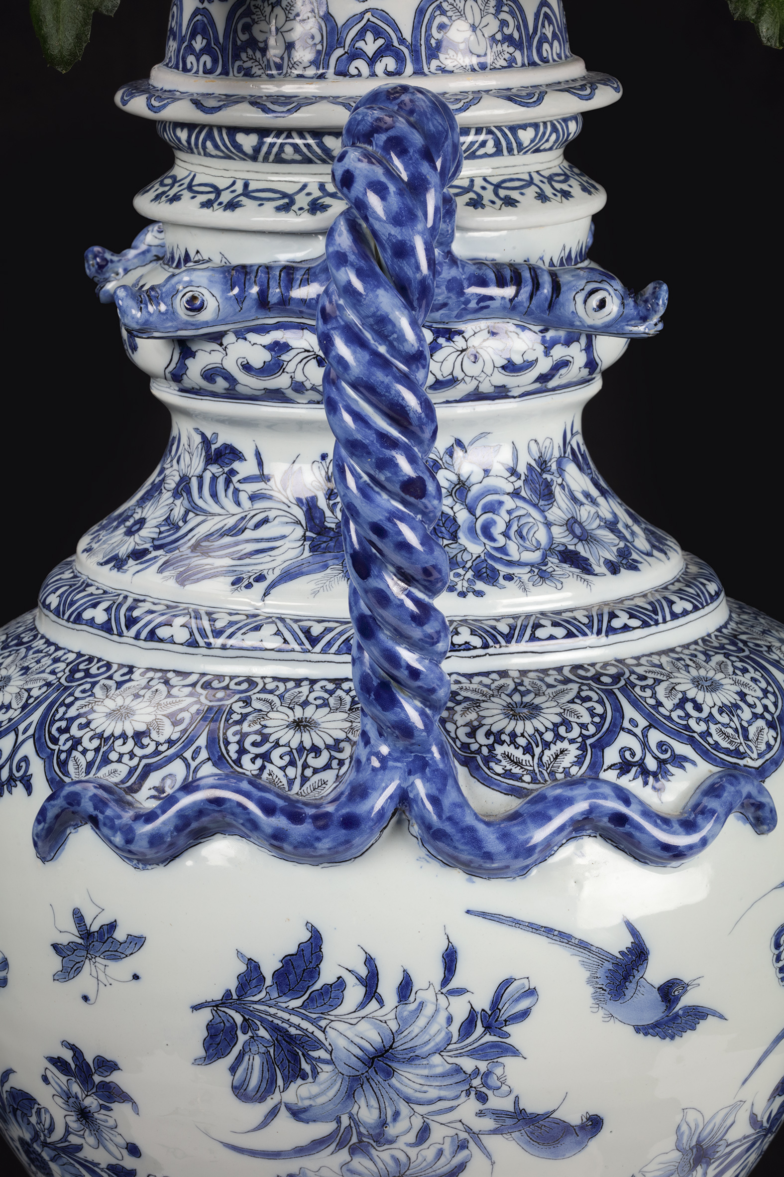 D2391 Flower Vase Delft 1690 Adrianus Kocx