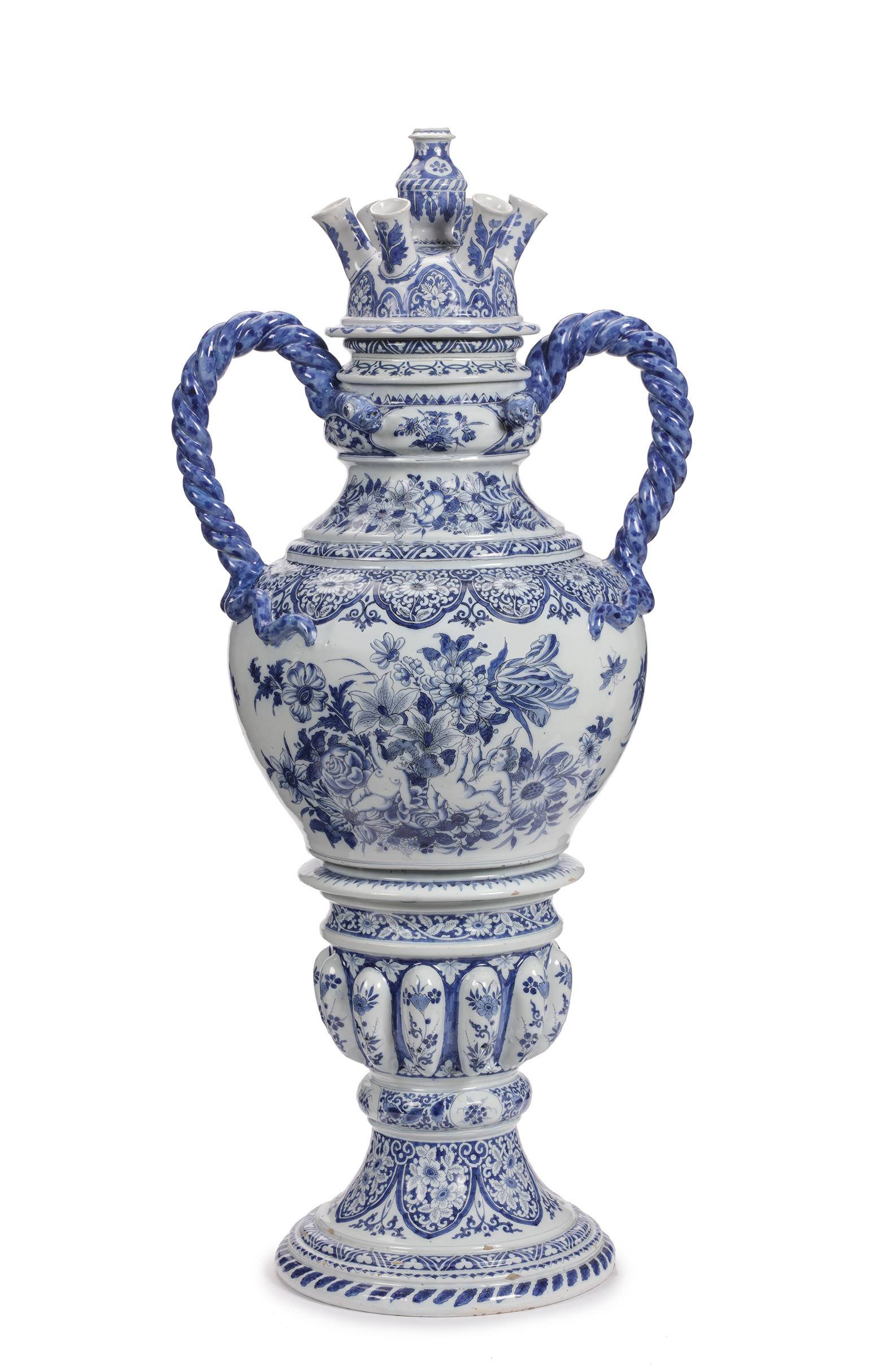 D2391 Flower Vase Delft 1690 Adrianus Kocx