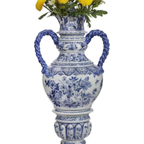 D2391 Flower Vase Delft 1690 Adrianus Kocx