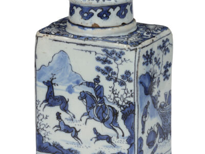 D2408 Tea Cannister Adrianus Kocx Greek A