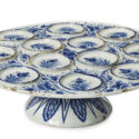 D2423. Blue And White Tazza