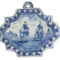 •D2432. Blue And White Marine Plaques