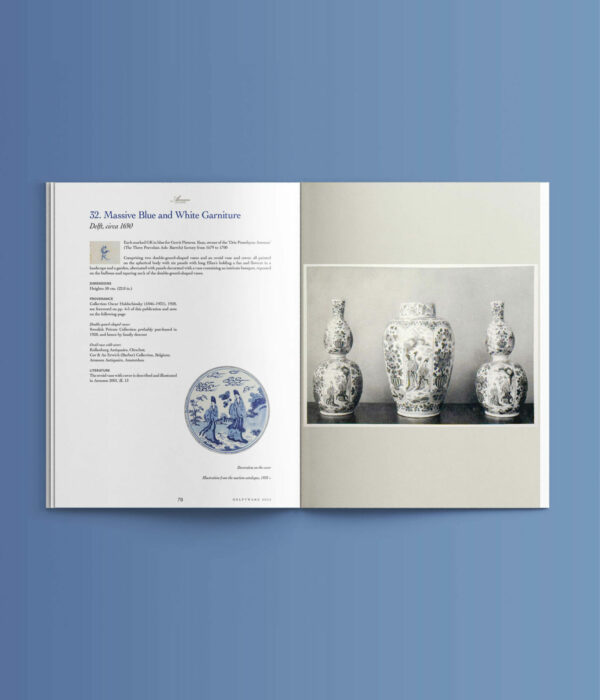 DELFTWARE Past Echoes, Present Treasures The Kitty Valkier-Schreurs Collection and other recent acquisitions Amsterdam 2025