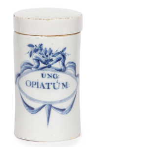 Apothocary Jar, The Three Bells, Delft