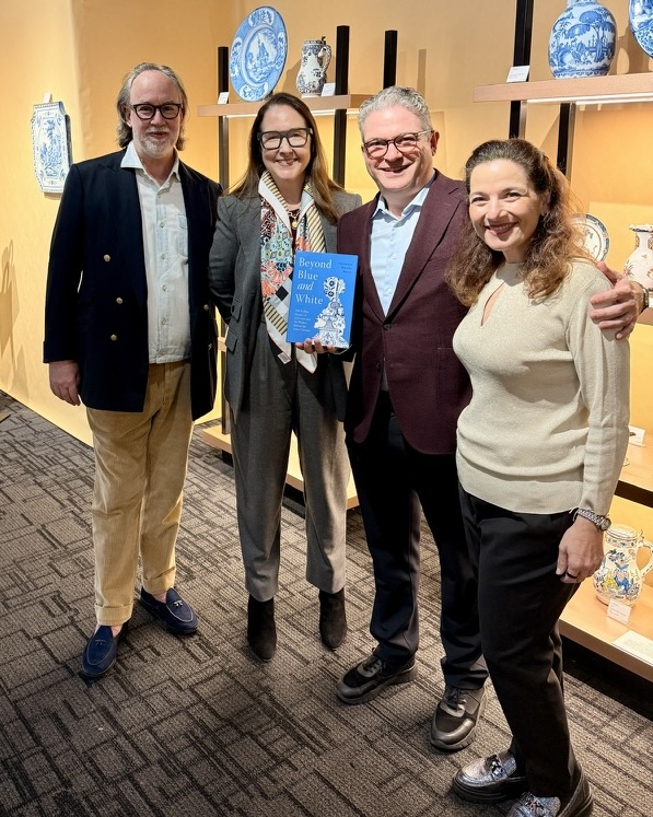 Genevieve Wheeler Brown, the author of Beyond Blue and White