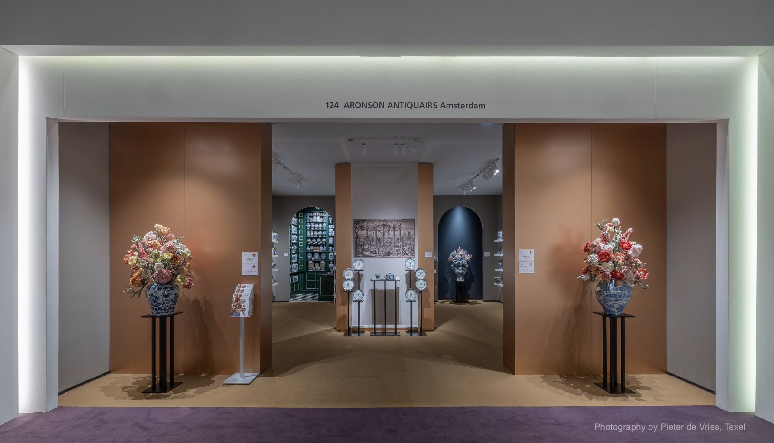 Frontal view of stand at TEFAF Maastricht 2026