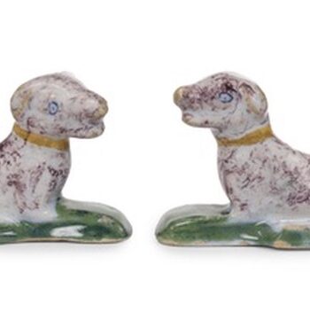 D2653. Pair of Miniature Dogs
