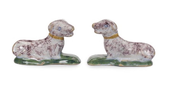 D2653. Pair of Miniature Dogs