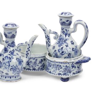 D2621 Blue and White Cruet Set Delft, circa 1700